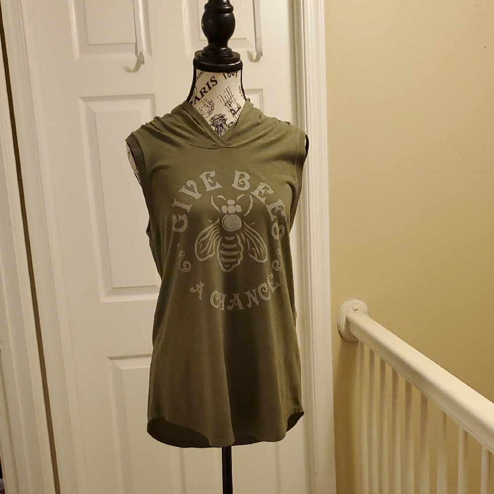 Vintage Top W/ Hoodie